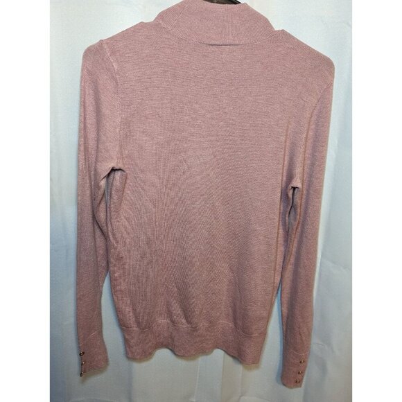 Ann Taylor Loft Light Acid Pink Women's Size Small NWT Long Sleeve Turtleneck - Picture 10 of 14